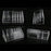 BEST BST-579 Muliti-slot Acrylic Storage Box Holder for Repair Tools - 4