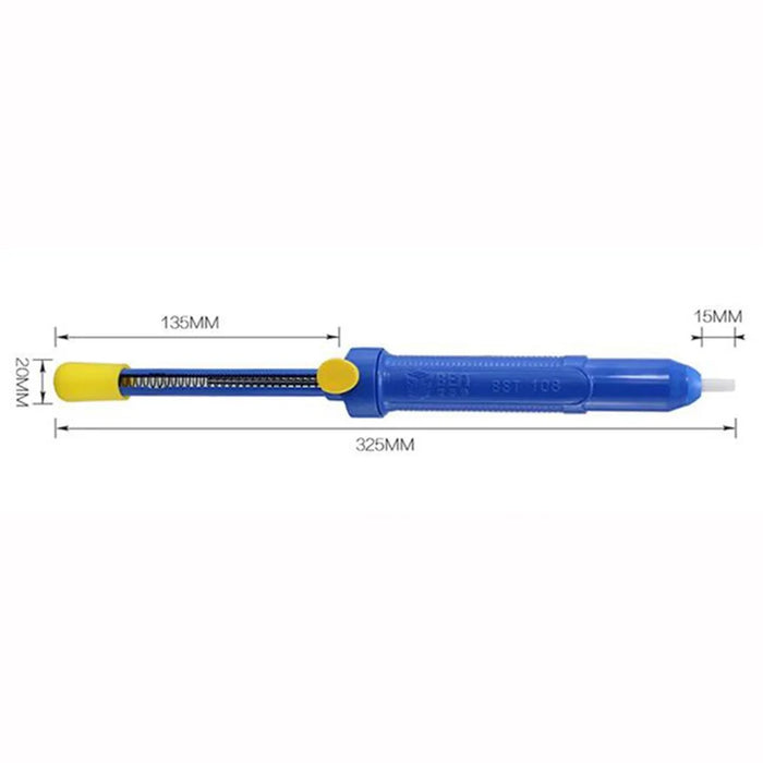 BEST BEST-108 Manual Suction Tin Pen Rod Electronic Flux Tool Solder Sucker - 3