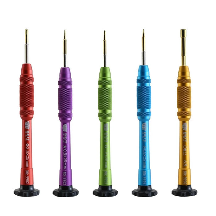 BEST BST-9902S 5 in 1 Precision Metal Screwdriver Set for iPhone 7/7 Plus/8/8 Plus/X/XS/XR/XS Max - 1