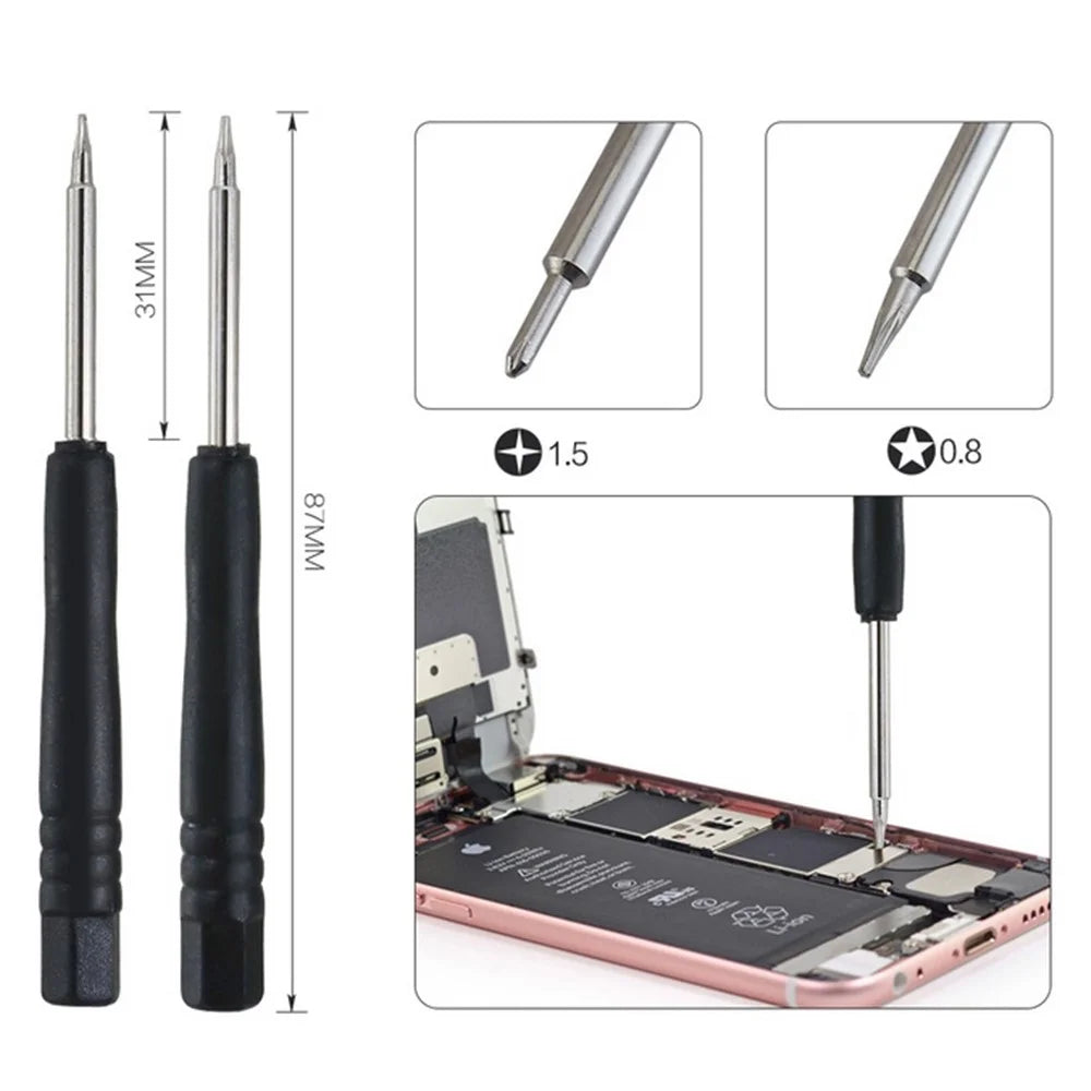 BEST BST-588 7 in 1 Mobile Phone Repair Tools Kit Spudger Pry Opening Tool Screwdriver Set - 2