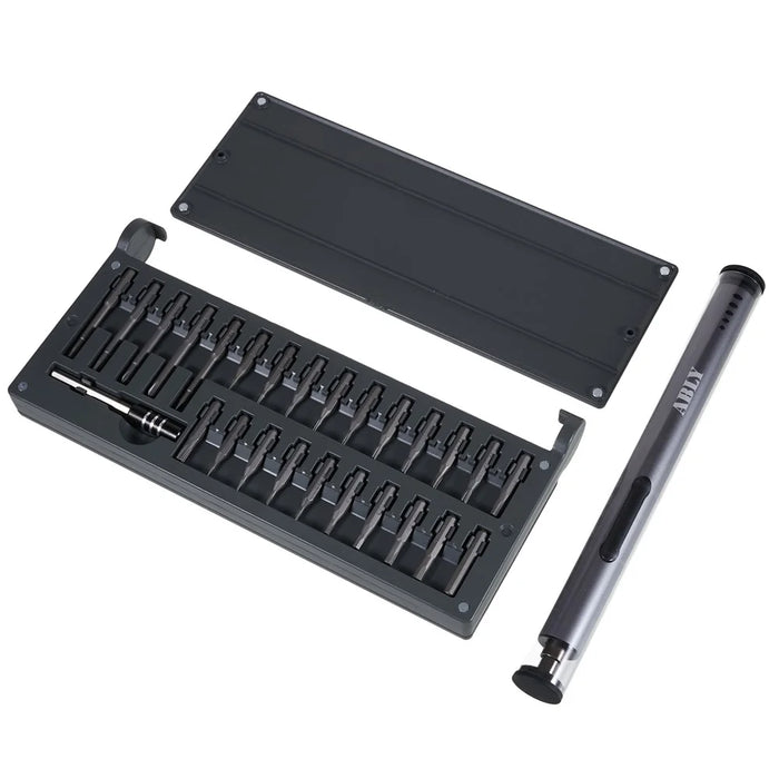 ZPJ1802A Lithium Battery Precision Electric Screwdriver Smart Repair Tool with 55 Screw Bits - 2