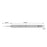 BST-18 Curved Tip Fingerprint Jump Wire Tweezer for Phone Mainboard Maintenance - 2