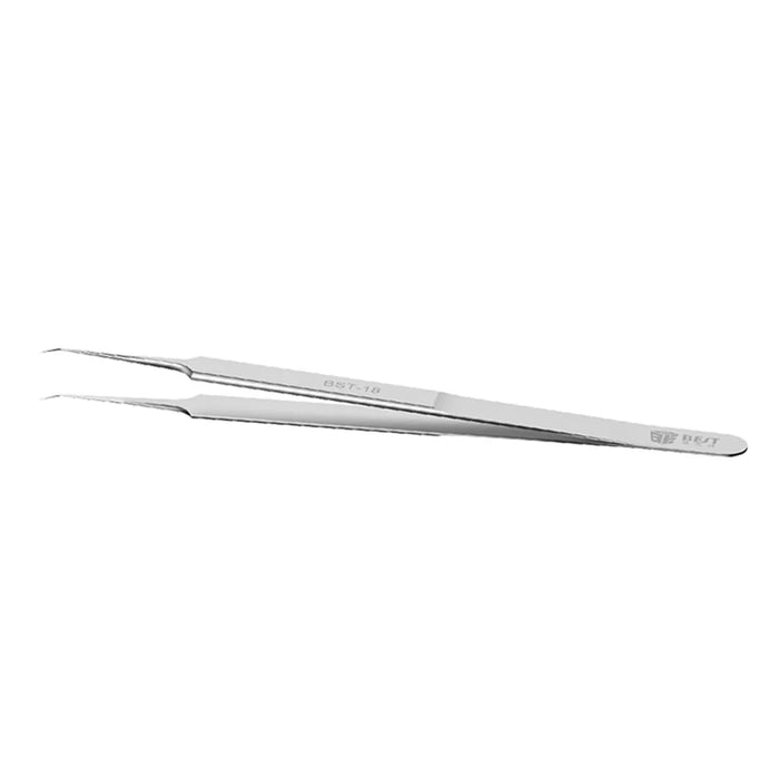 BST-18 Curved Tip Fingerprint Jump Wire Tweezer for Phone Mainboard Maintenance - 5