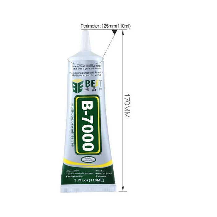BEST B-7000 Multi-purpose Adhesive Glue Cell Phone LCD Repair Glue 110ml - 4