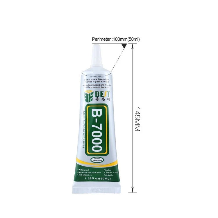 BEST B-7000 Cell Phone Screen Repair Glue Multi-purpose Adhesive Glue 50ml - 3