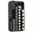 72 Various Sizes Holes Battery Organizer Storage Case with Removable Battery Tester - 4