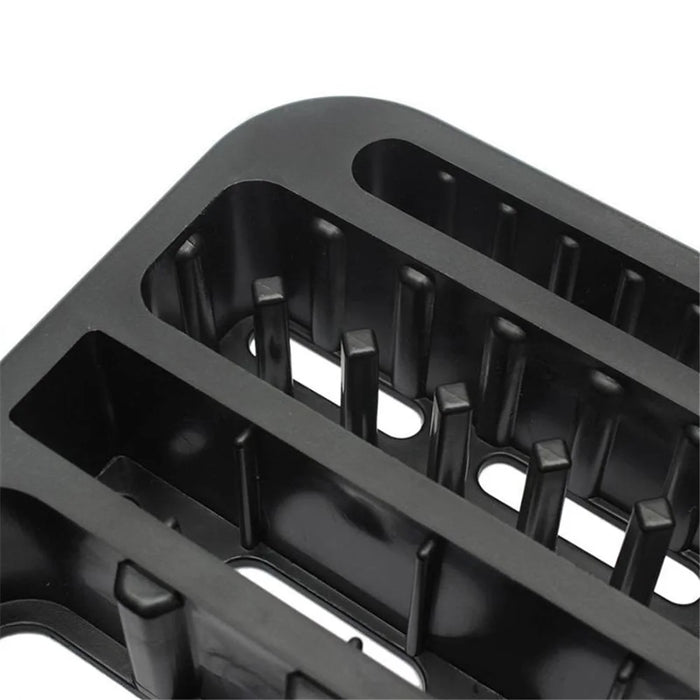 72 Various Sizes Holes Battery Organizer Storage Case with Removable Battery Tester - 6