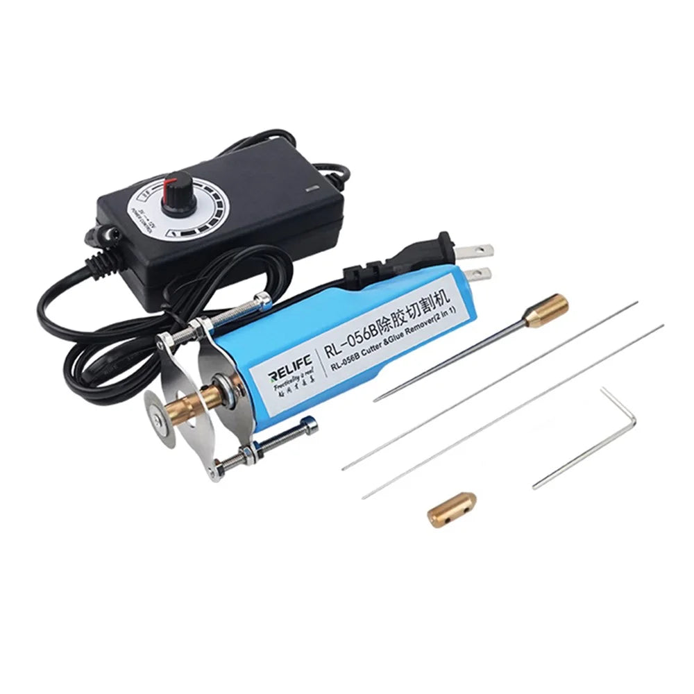 9+ Ample Power Cutting Glue Remover Machine (Voltage: 110-220V), with Motor - US Plug - 1