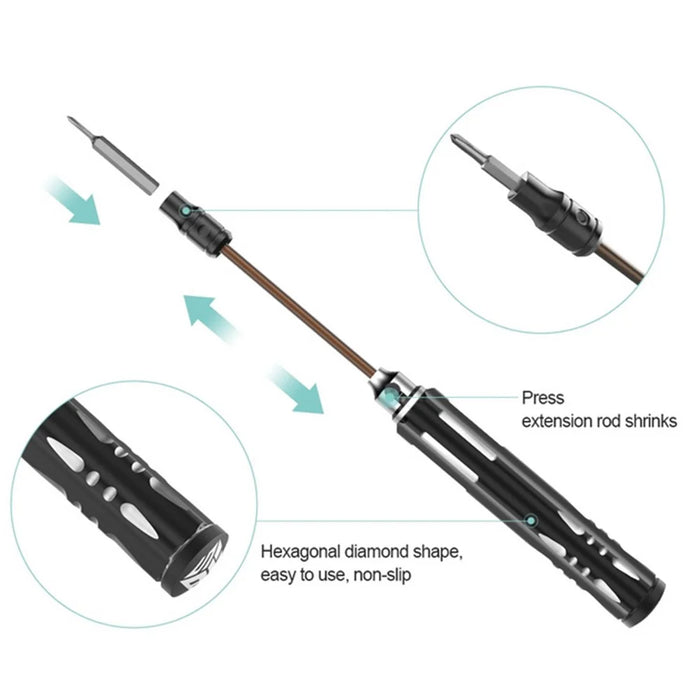 BST-8931 25-in-1 Extension Rod Handle Screwdriver Repair Tools Set - 3
