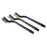 3-Pieces Wire Brush Set for Cleaning Welding Slag Rust and Outdoor Grills - 1