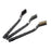 3-Pieces Wire Brush Set for Cleaning Welding Slag Rust and Outdoor Grills - 3