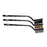 3-Pieces Wire Brush Set for Cleaning Welding Slag Rust and Outdoor Grills - 4