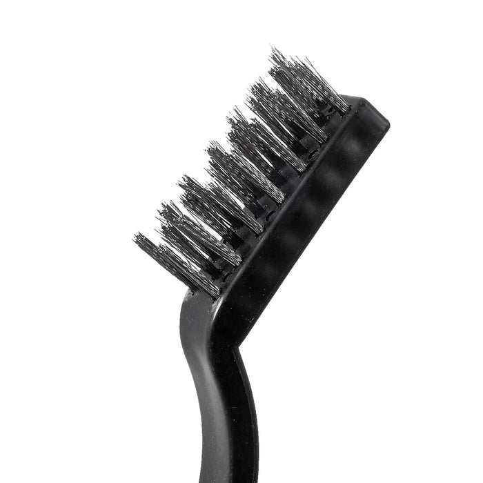 3-Pieces Wire Brush Set for Cleaning Welding Slag Rust and Outdoor Grills - 6