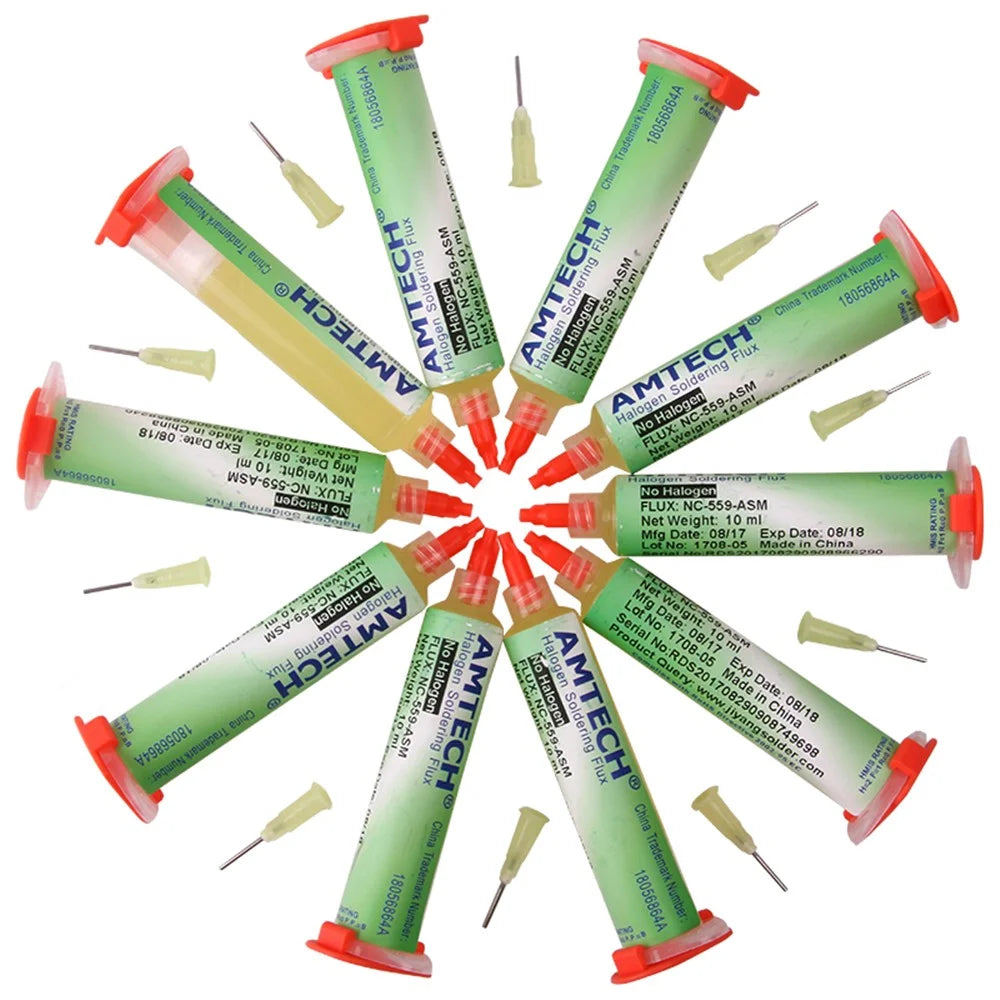 AMTECH NC-559-ASM 10cc Lead-free Soldering Flux - 6