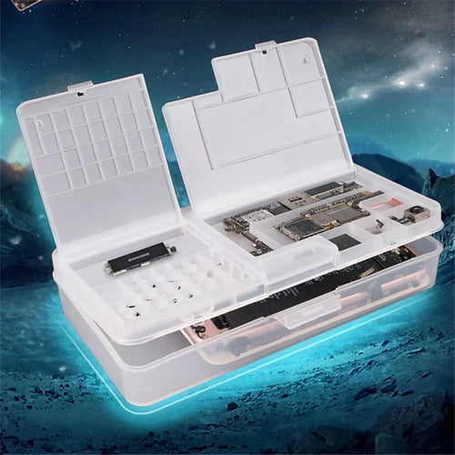 SUNSHINE SS-001A Multi-function Mobile Phone LCD Screen Mainboard IC Parts Repair Storage Box - 1