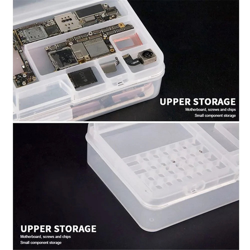 SUNSHINE SS-001A Multi-function Mobile Phone LCD Screen Mainboard IC Parts Repair Storage Box - 2