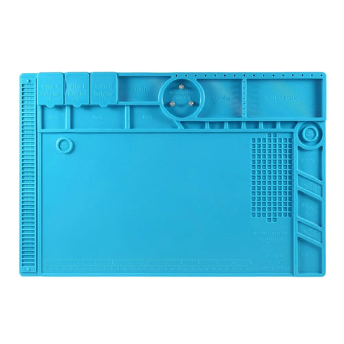 S-190 Silicone Pad Maintenance Platform Mat High Temperature Resistant Microscope Mount Plate - 1
