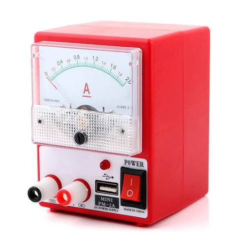 PM-2A Mini DC Power Supply Ammeter for Mobile Phone Repair Power Test Tools Set - 1