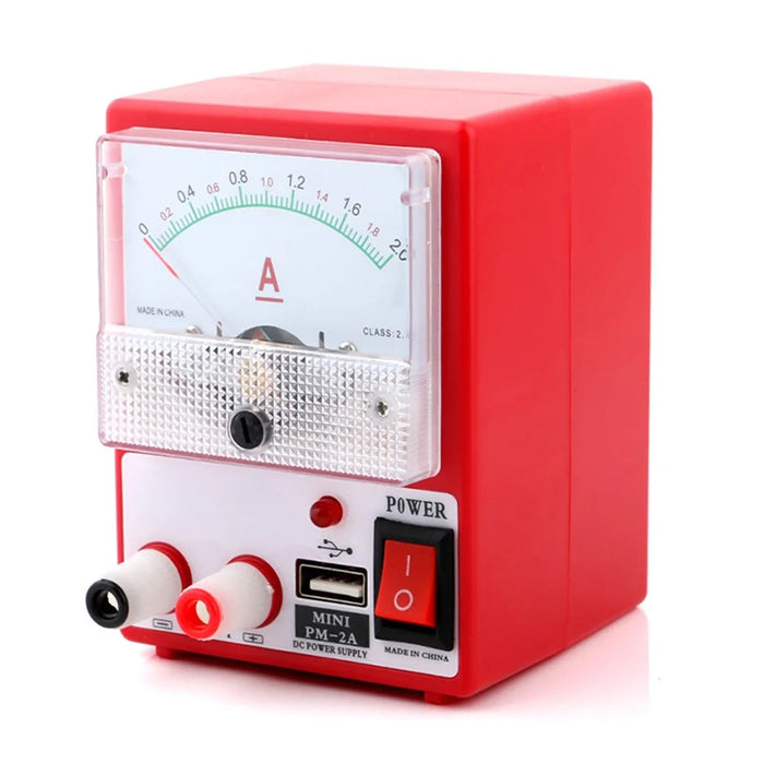 PM-2A Mini DC Power Supply Ammeter for Mobile Phone Repair Power Test Tools Set - 1