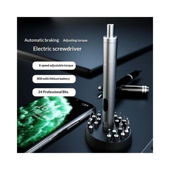 TBK-008 Adjustable Position Electric Charging Screwdriver Mobile Phone Repair Dismantling for iPhone  Samsung Repair - 4