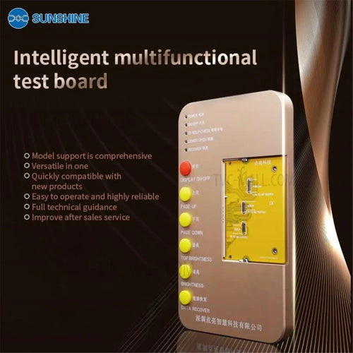 SUNSHINE Intelligent Multifunctional Test Board Phone Repair Instrument for iPhone X/XS/XR - Rose Gold - 1