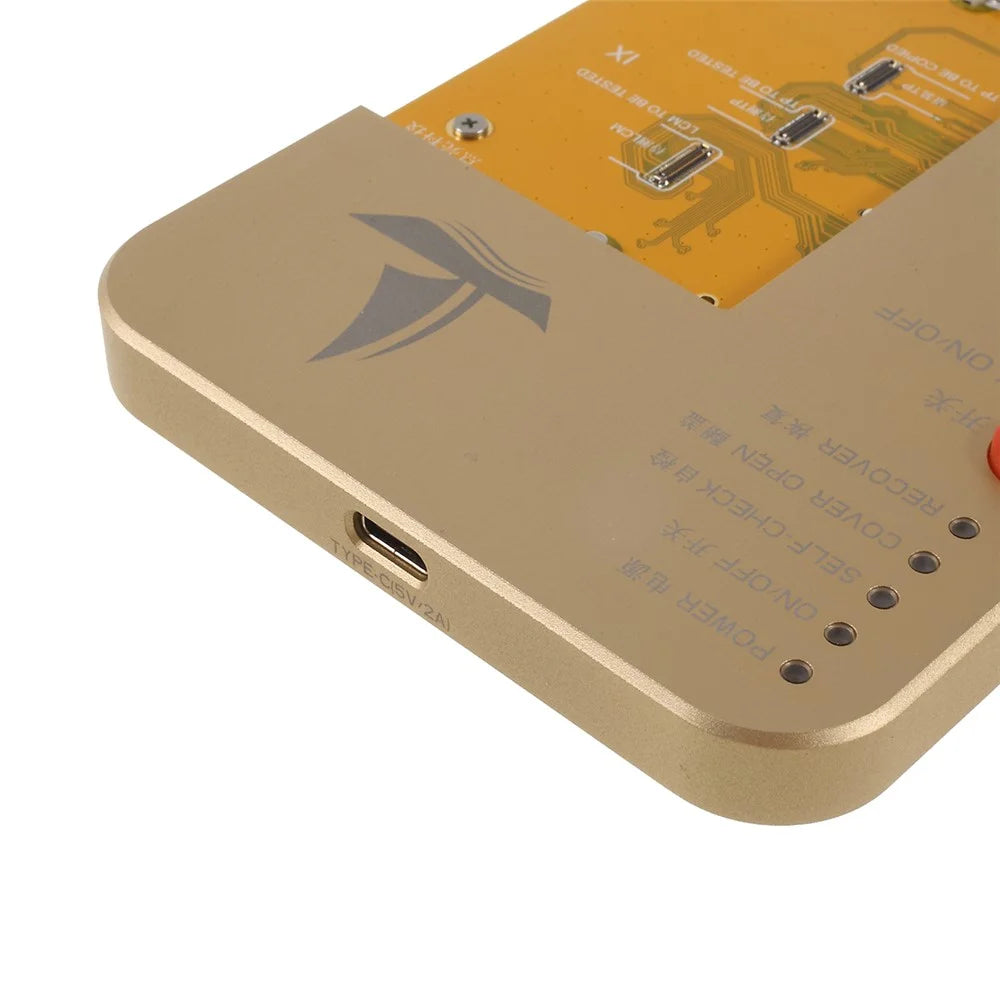 SUNSHINE Intelligent Multifunctional Test Board Phone Repair Instrument for iPhone X/XS/XR - Rose Gold - 7