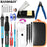HANDSKIT 22 Pcs Soldering Iron Kit 220V 60W Electric Adjustable Temperature Soldering Iron with Soldering Tips Stand Tools - EU Plug - 2