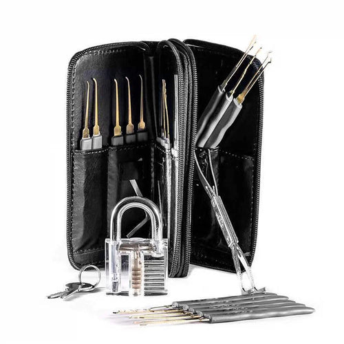 26 PCS Padlock Locksmith Training Initial Exercise Kit Lock Unlocking Tool - 1