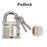 26 PCS Padlock Locksmith Training Initial Exercise Kit Lock Unlocking Tool - 2