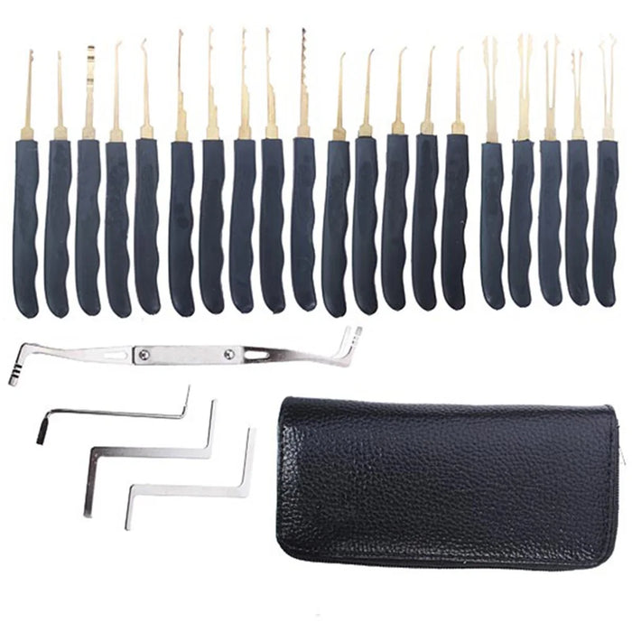 26 PCS Padlock Locksmith Training Initial Exercise Kit Lock Unlocking Tool - 3