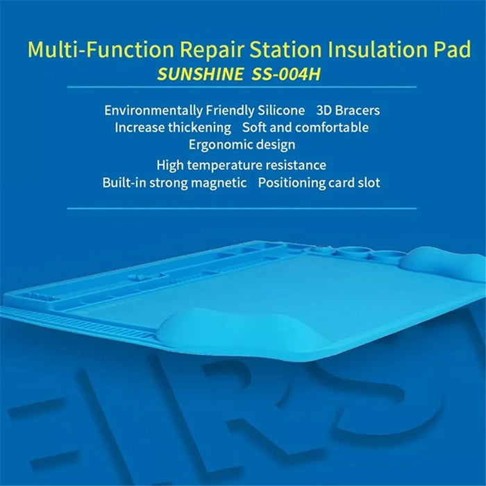 Heat Insulation Silicone Pad Soldering Station Mat Maintenance Platform for Phone Repair - 6