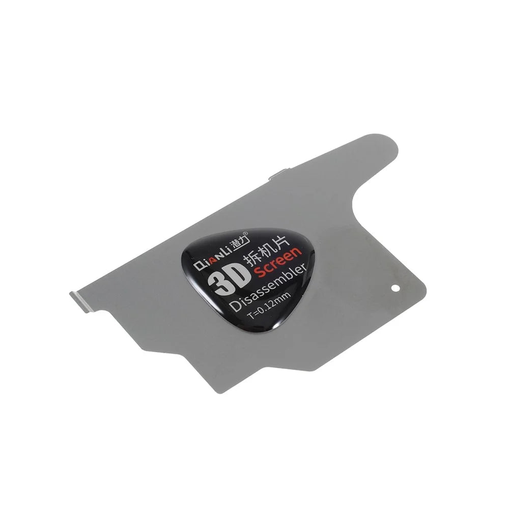 QIANLI Stainless Steel 3D Disassembler Card LCD Screen Opener Pry Spudger for iPhone Android Screen Opening Tool - 4