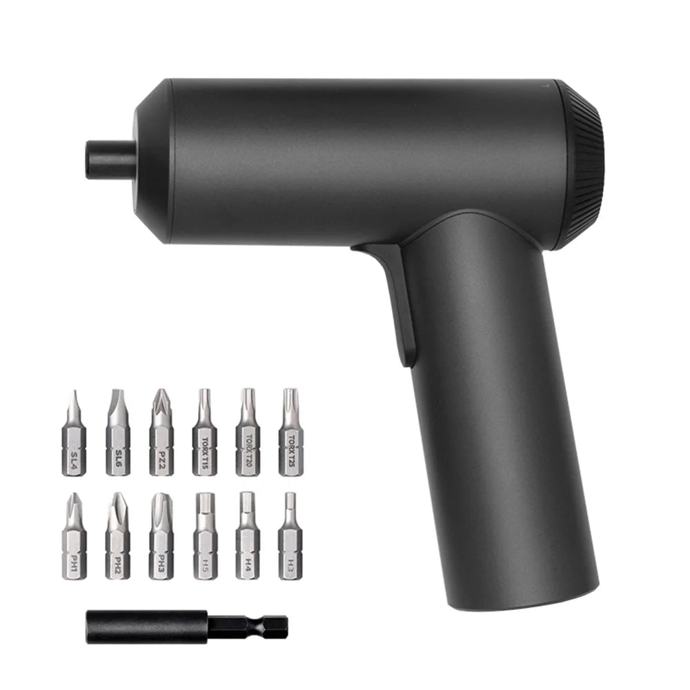 XIAOMI Mijia MJDDLSD001QW Practical Home Electric Screwdriver with 12PCS S2 Bits (Chinese Version) - 1