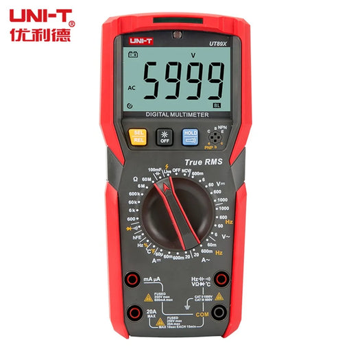 UNI-T UT89X Digital Multimeter True RMS Tester AC DC Voltmeter Ammeter 1000V 20A Capacitance Frequency Resistance LED Measure - 2