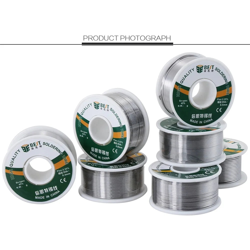 BEST Sn60Pb40 Flux Core Solder Wire - 0.3mm x 100g - 6