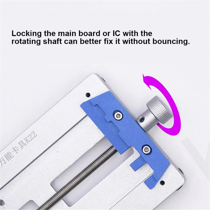 MJ K22 Mini Universal Multi-function PCB Board Holder Fixture - 3