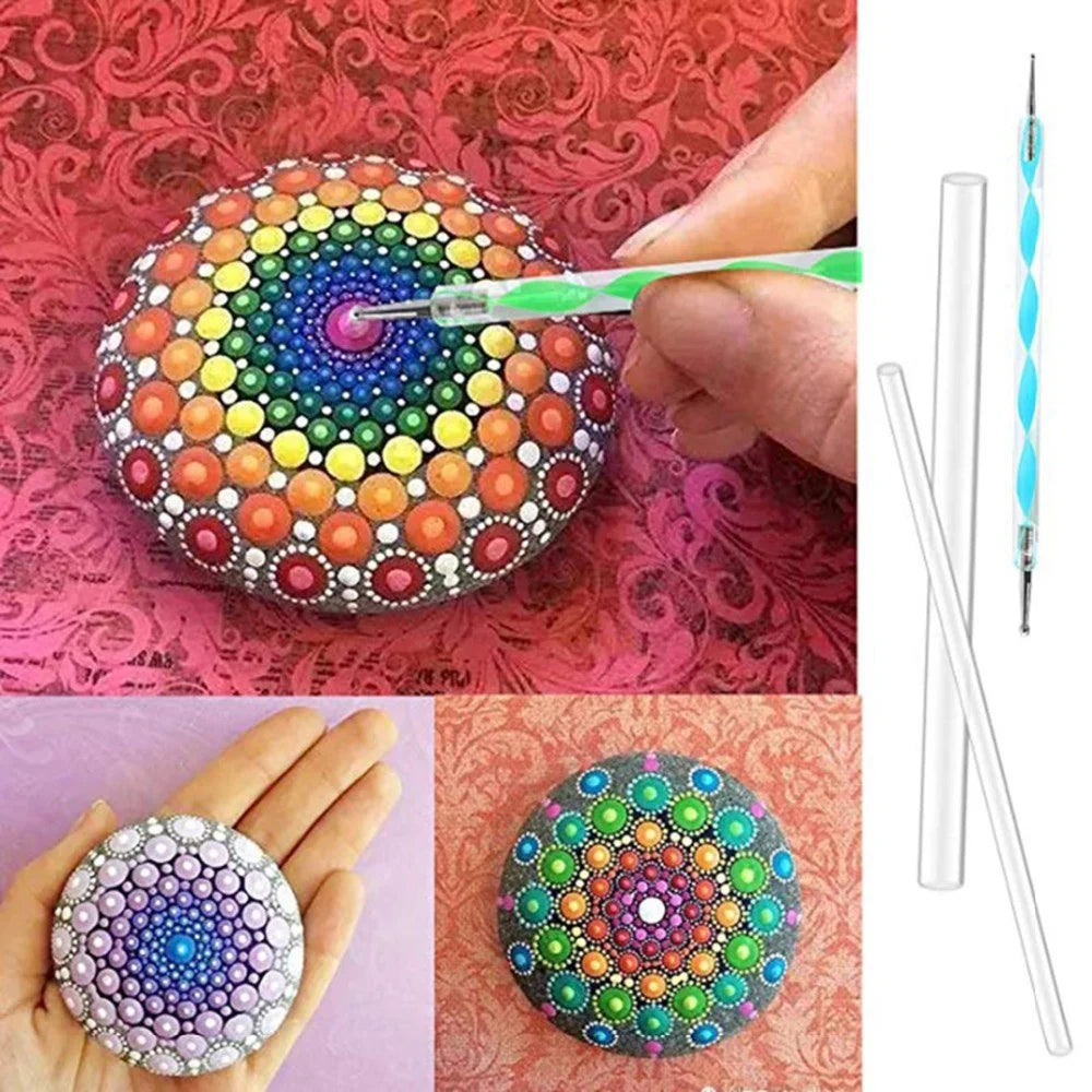 38Pcs / Set Ceramic Pottery Clay Ball Draw Painting Polymer Sculpture Tool Set - 4