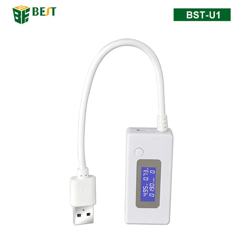 BEST BST-U1 LCD USB Detector Voltage Current Capacity Tester - 1