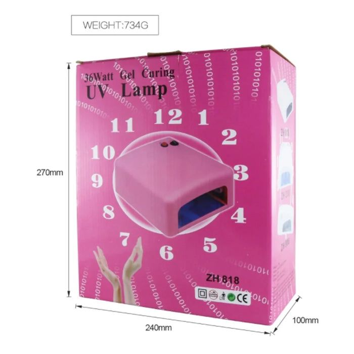 BEST BST-818 Finger UV LED Gel Lamp Nail Dryer Electric Led Nail UV Lamp 220V - EU Plug - 7