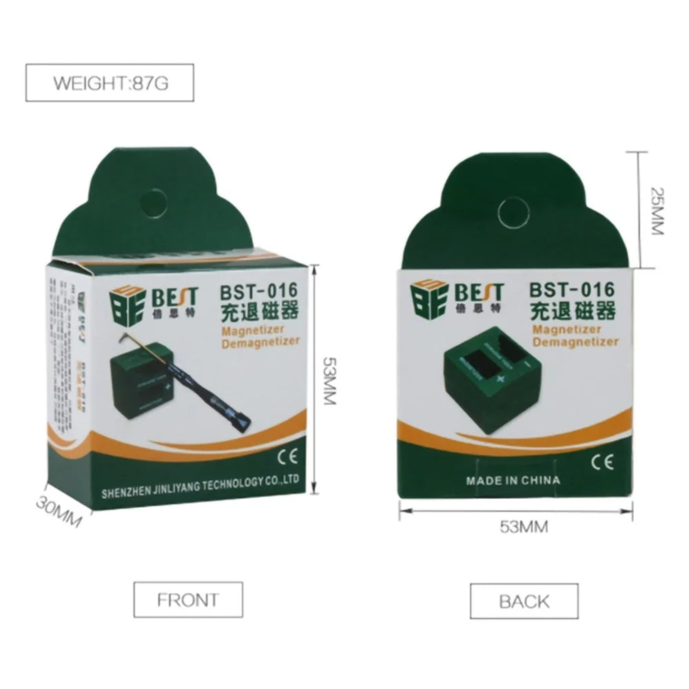 BST-016 Magnetizer Demagnetizer Tool Screwdriver Magnetic Pick Up Tool (Random Color) - 6