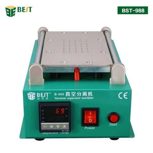 BEST BST-988 Vacuum LCD Touch Screen Glass Separator Machine, Platform Size: 190mm*110mm - 220V / EU Plug - 1
