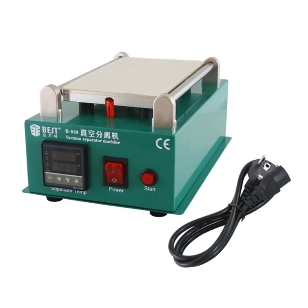 BEST BST-988 Vacuum LCD Touch Screen Glass Separator Machine, Platform Size: 190mm*110mm - 220V / EU Plug - 5