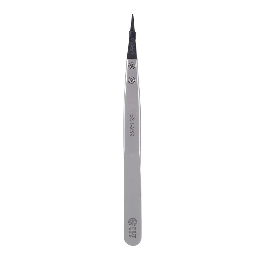 BST-259 High Strength Stainless Steel Tweezers - 2