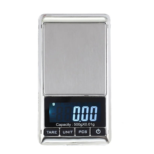 Digital Jewelry Weigh Scale 500g/0.01g LCD Display Pocket Balance - 1