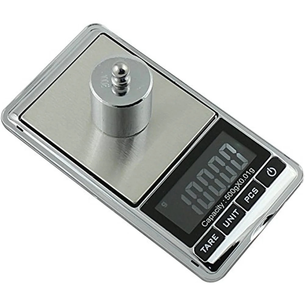 Digital Jewelry Weigh Scale 500g/0.01g LCD Display Pocket Balance - 2