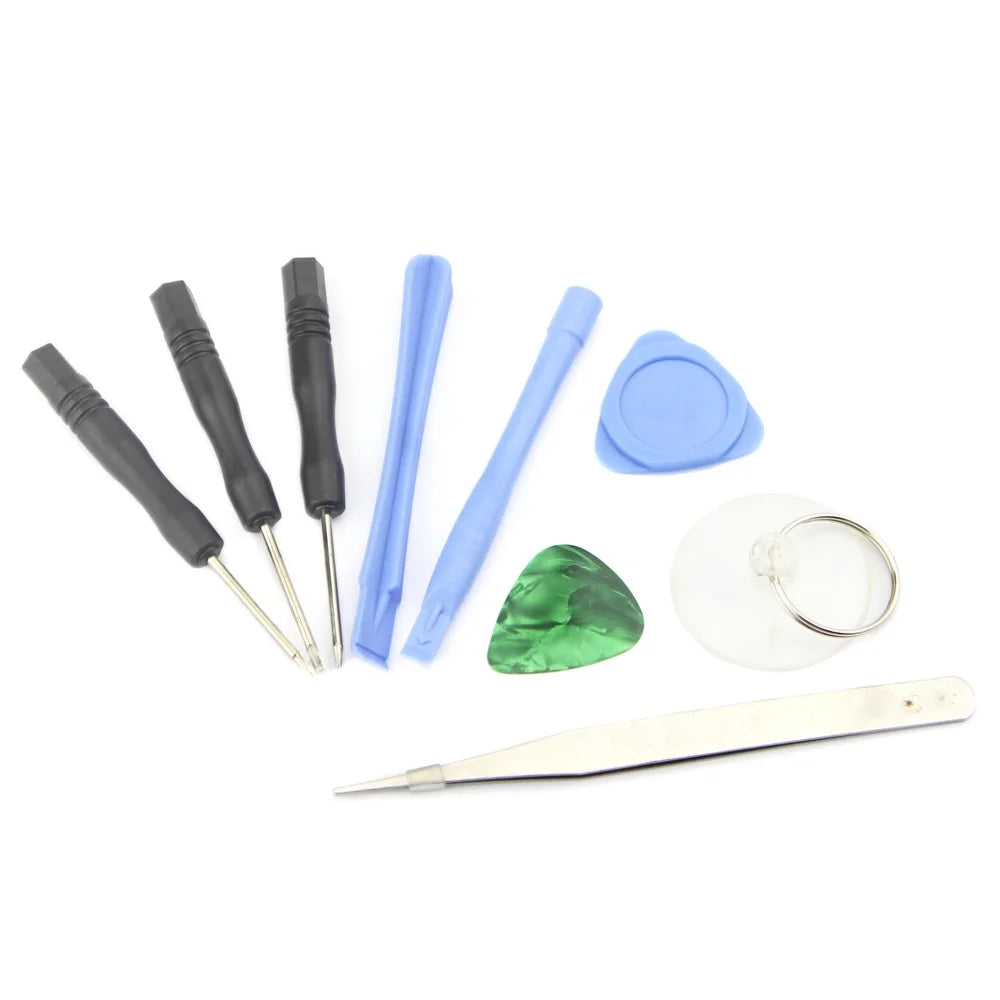 9-in-1 Screwdriver Crowbars Repair Opening Tool Kit for iPhone - 1