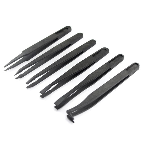JF-S6 Professional 6-in-1 Anti-static Tweezers Set Repair Tools - 1