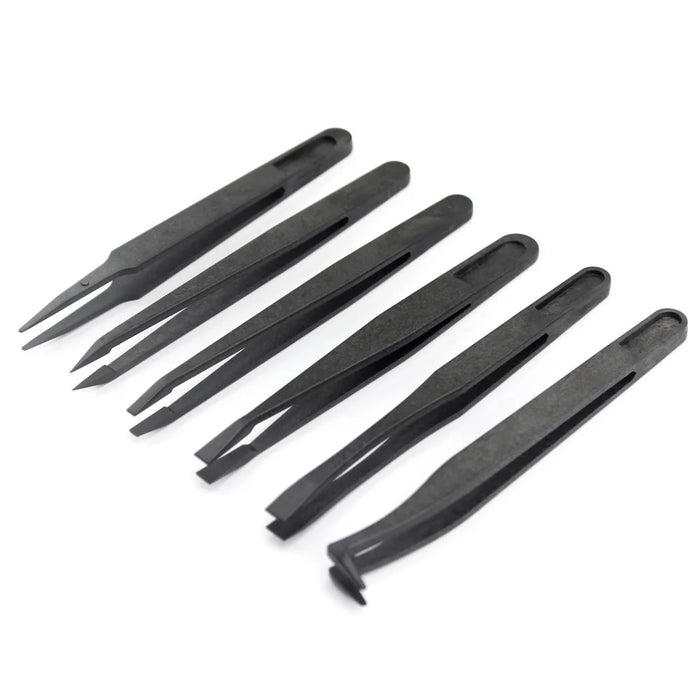 JF-S6 Professional 6-in-1 Anti-static Tweezers Set Repair Tools - 1