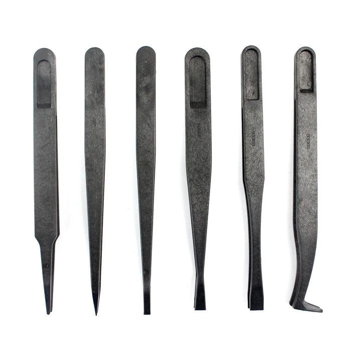 JF-S6 Professional 6-in-1 Anti-static Tweezers Set Repair Tools - 2