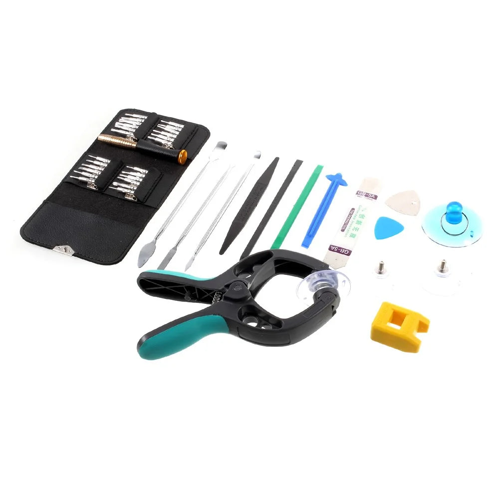 38-In-1 Mobile Phone Screen Opening Tool Kit with Screwdriver Pliers Pry Tools - 3